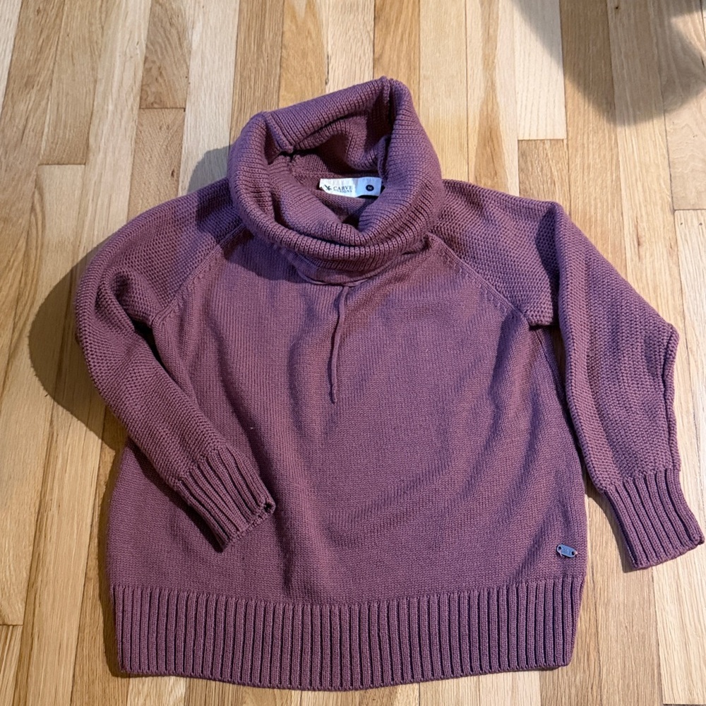Carve Designs Mauve Knit Sweater